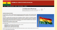 Desktop Screenshot of laconstituyente.org